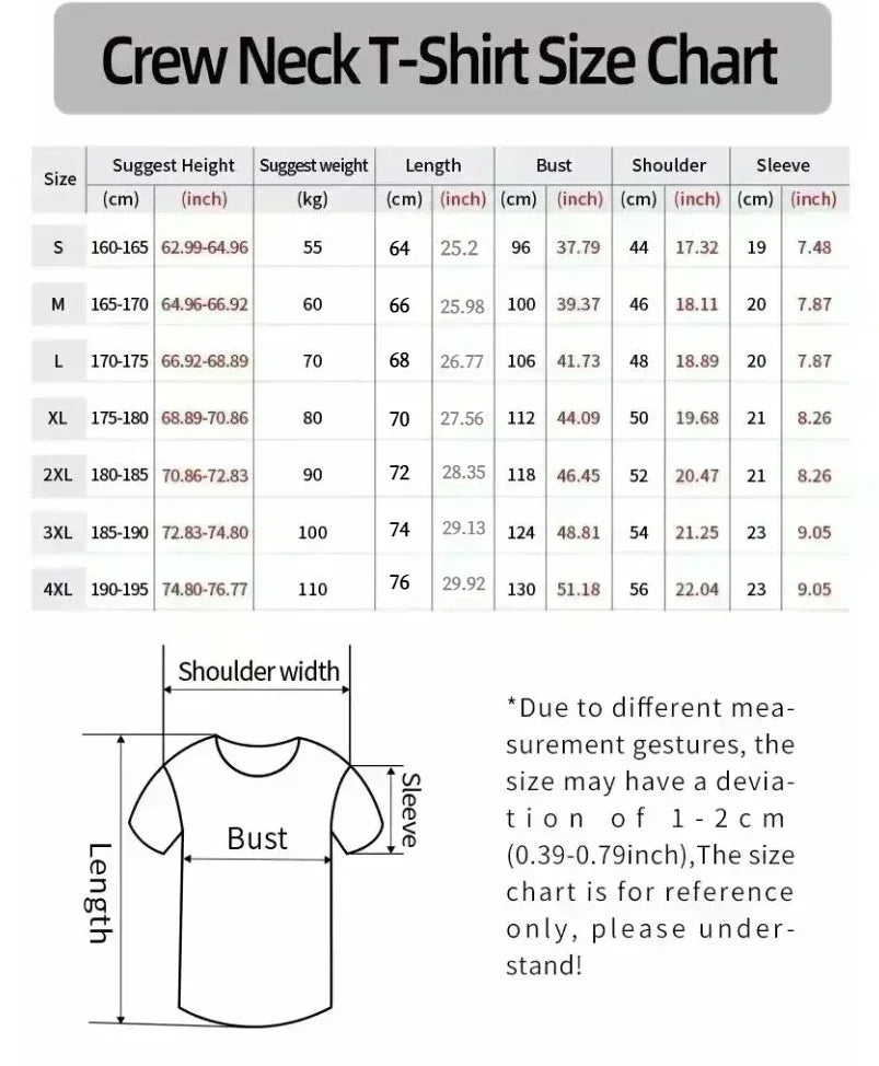 Men's/Women's T-shirts  ICharlie  Cotton T-shirts  Short-sleeved T-shirts  Front-necked Tops  Patterned Printed