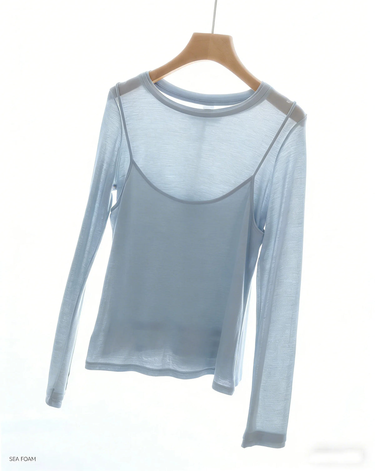 Hirsionsan 2026 New Basic Soft Elegant T Shirts Women Summer Autumn Loose Female Tees Ladies Chic Casual Knitted Soft Woman Tops