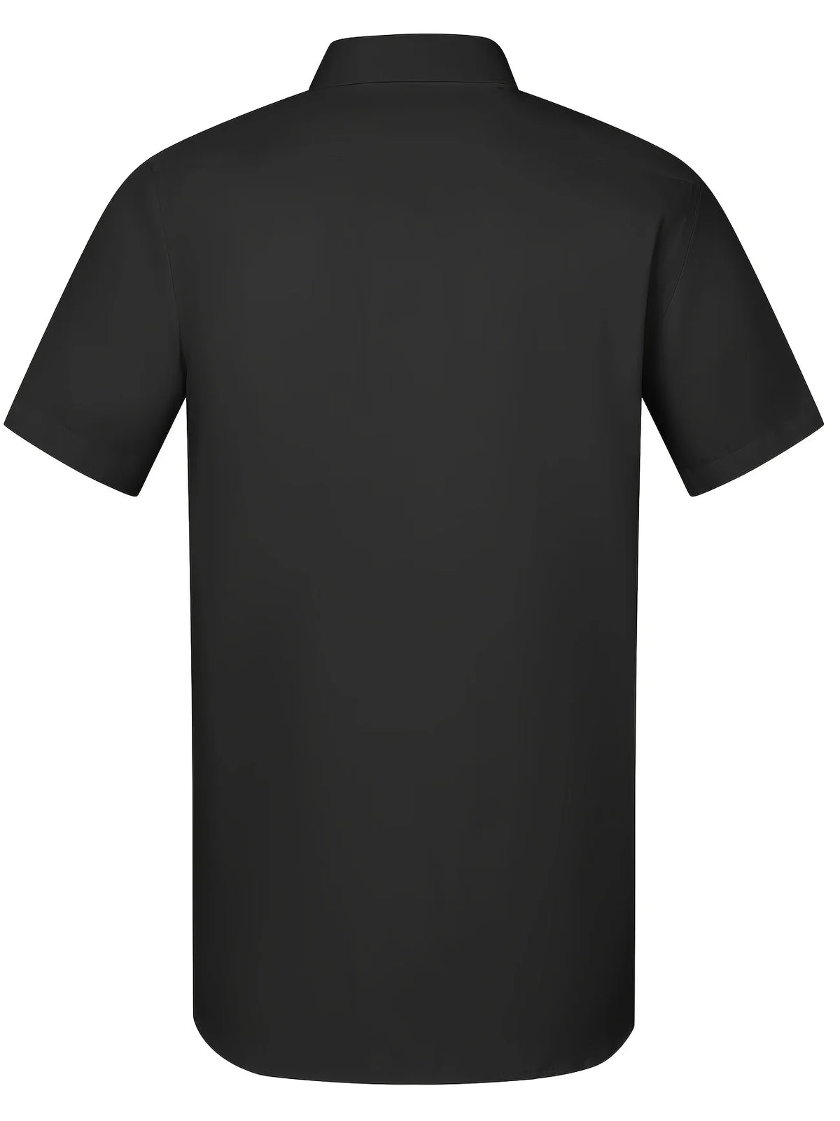 Men's short-sleeved shirts, suitable for business occasions, bridesmaid dresses, professional attire, uniforms, ID photos, etc.