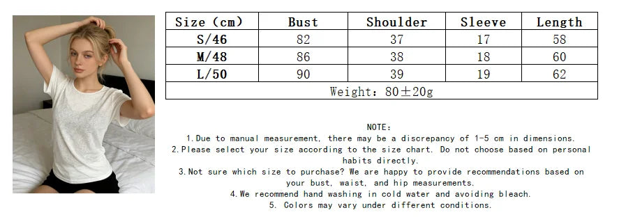 Hirsionsan 2026 New Basic Soft Elegant T Shirts Women Summer Autumn Loose Female Tees Ladies Chic Casual Knitted Soft Woman Tops