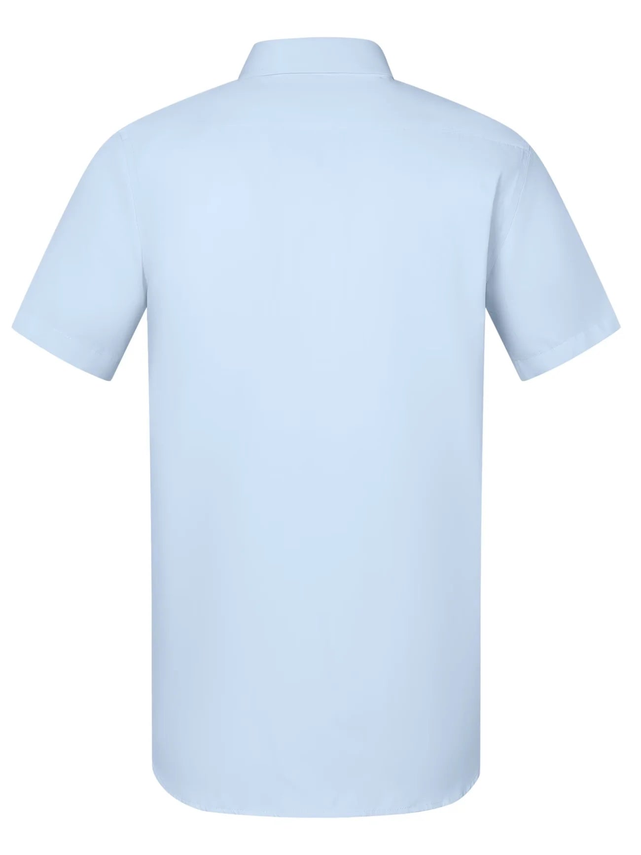 Men's short-sleeved shirts, suitable for business occasions, bridesmaid dresses, professional attire, uniforms, ID photos, etc.